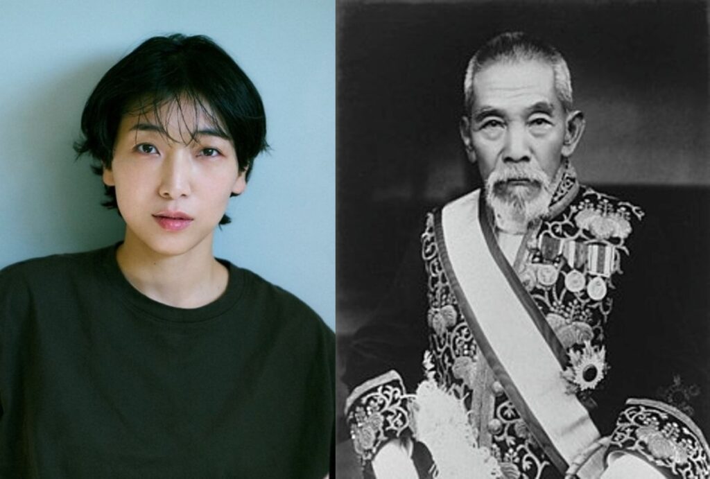歴史上の偉人が先祖の有名人の画像
安藤サクラ（女優） × 犬養毅（第29代内閣総理大臣）