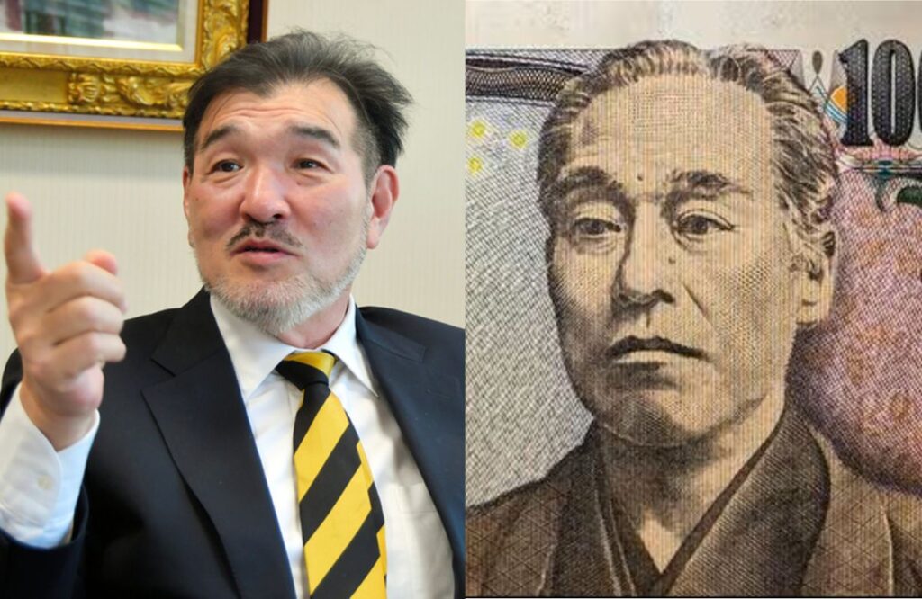 歴史上の偉人が先祖の有名人の画像
福澤克雄（テレビ演出家） × 福澤諭吉（慶應義塾創設者・一万円紙幣）
